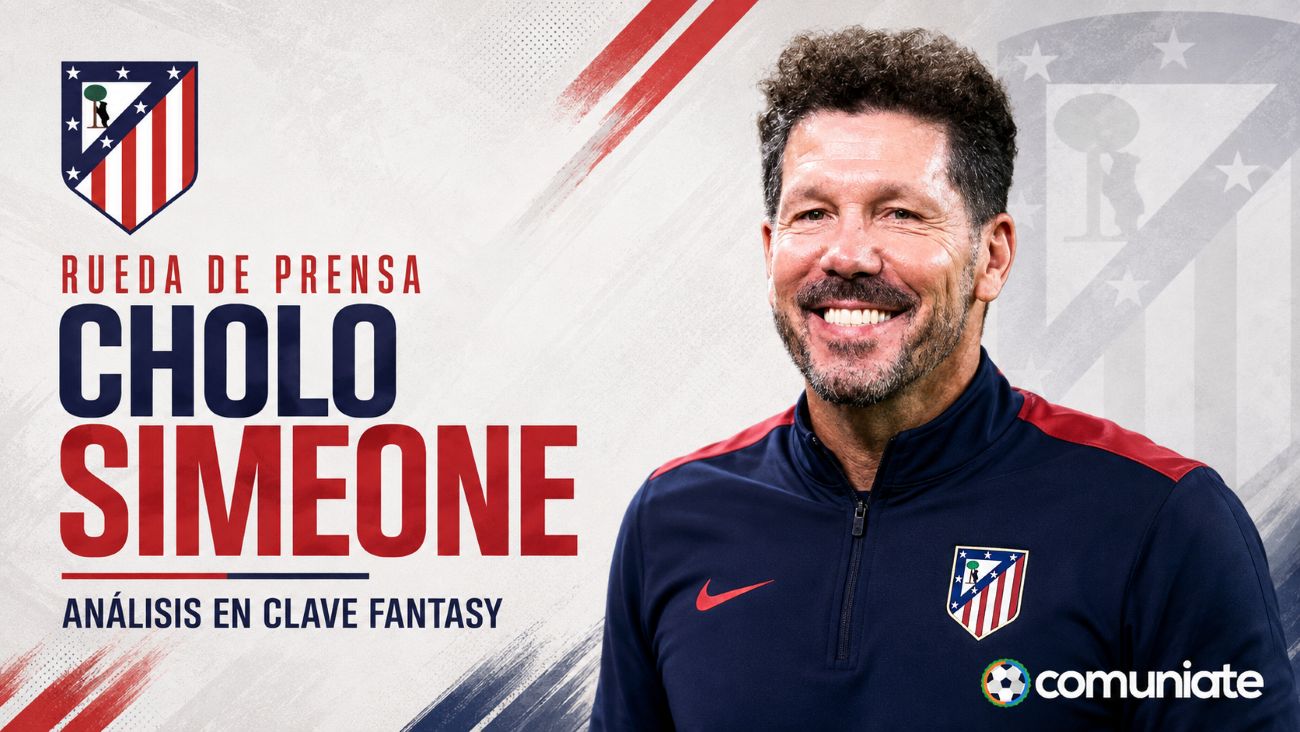 Simeone confirma el regreso de Barrios y Sorloth y habla del estado de Julián Álvarez ante el Alavés