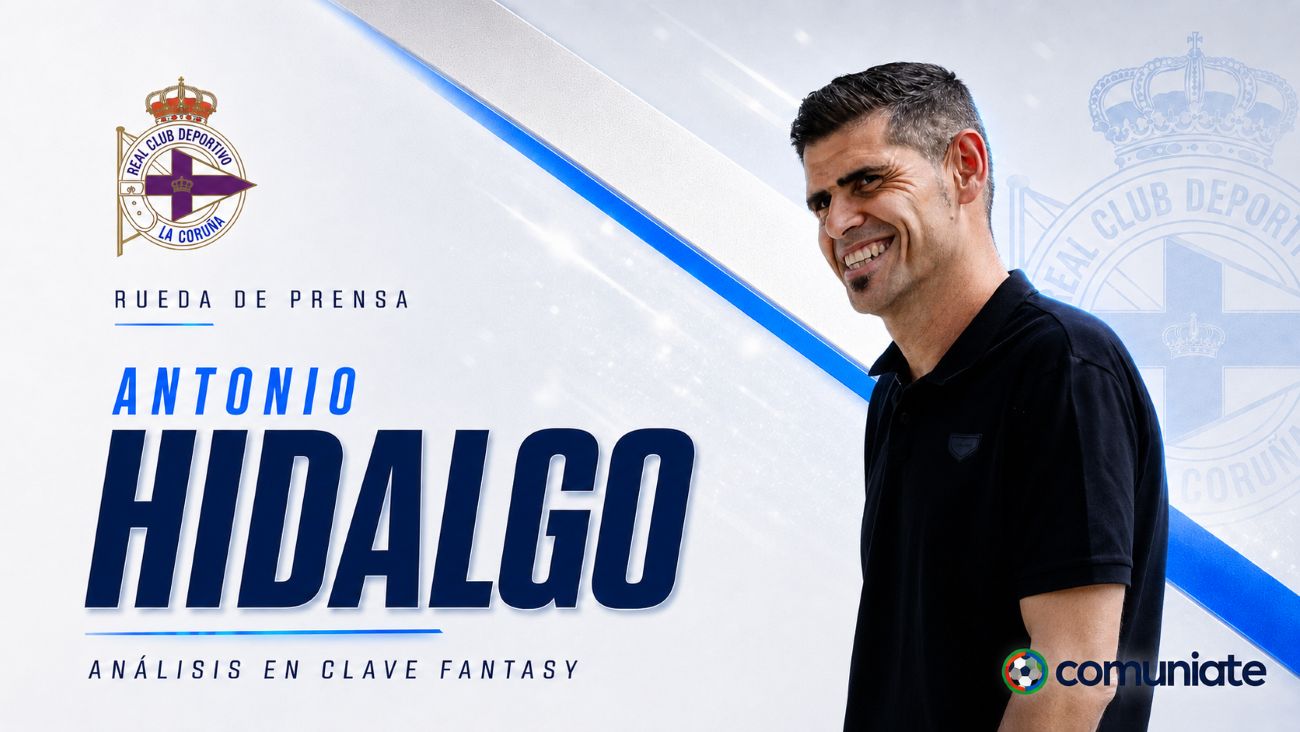 Hidalgo confirma la recuperación de Amatucci, habla de Yeremay y prepara cambios en el ataque del Deportivo